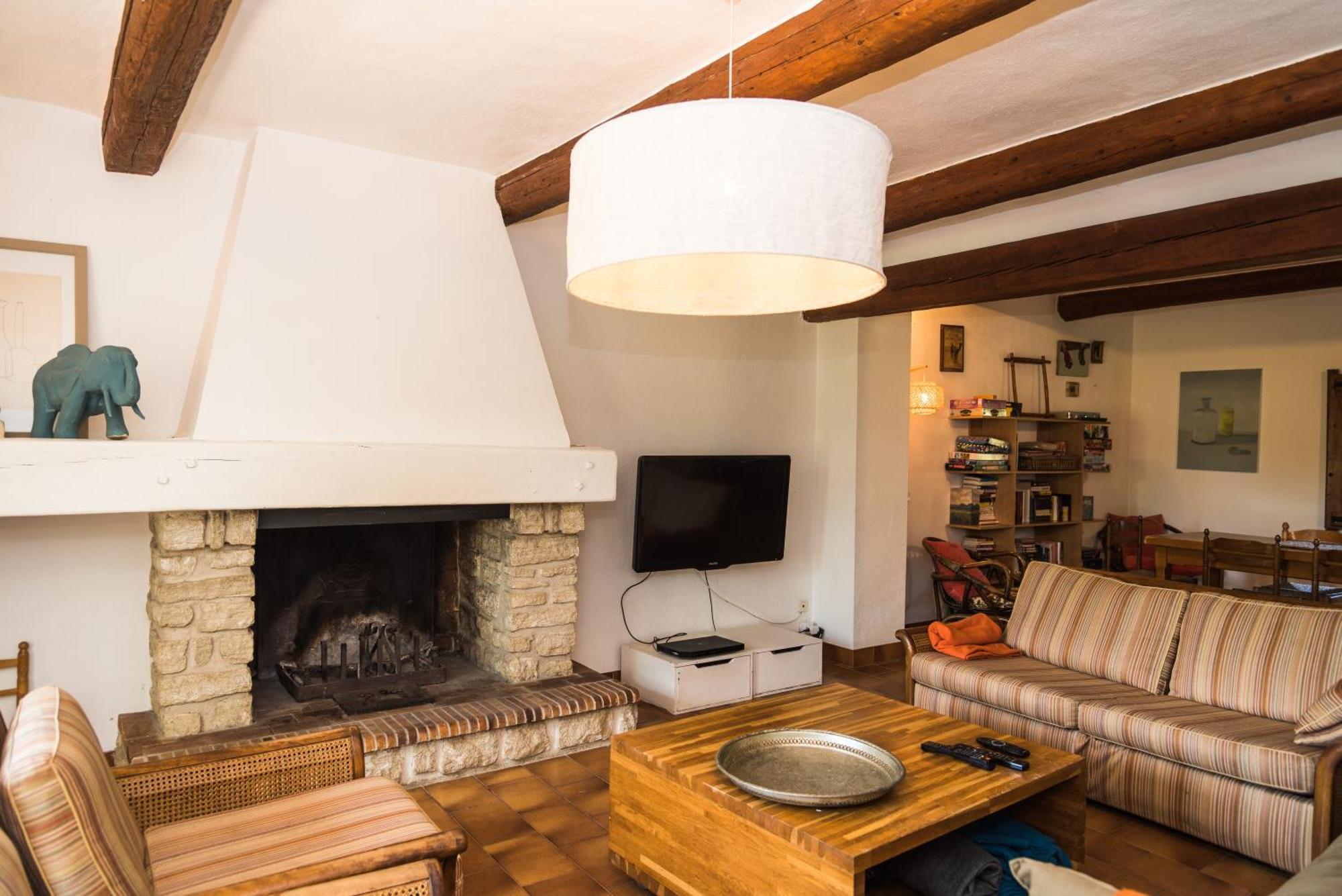 Villa Mas Dans La Campagne Pour Loisirs Et Teletravail Sarrians Exterior foto